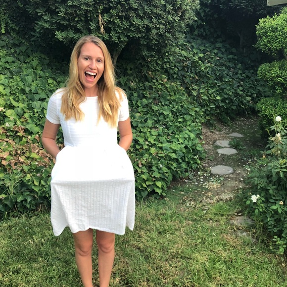 White Dress (Knee Length) - Picture 3 of 6